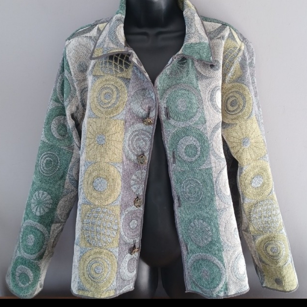 Winding River Reversible Blazer Size L